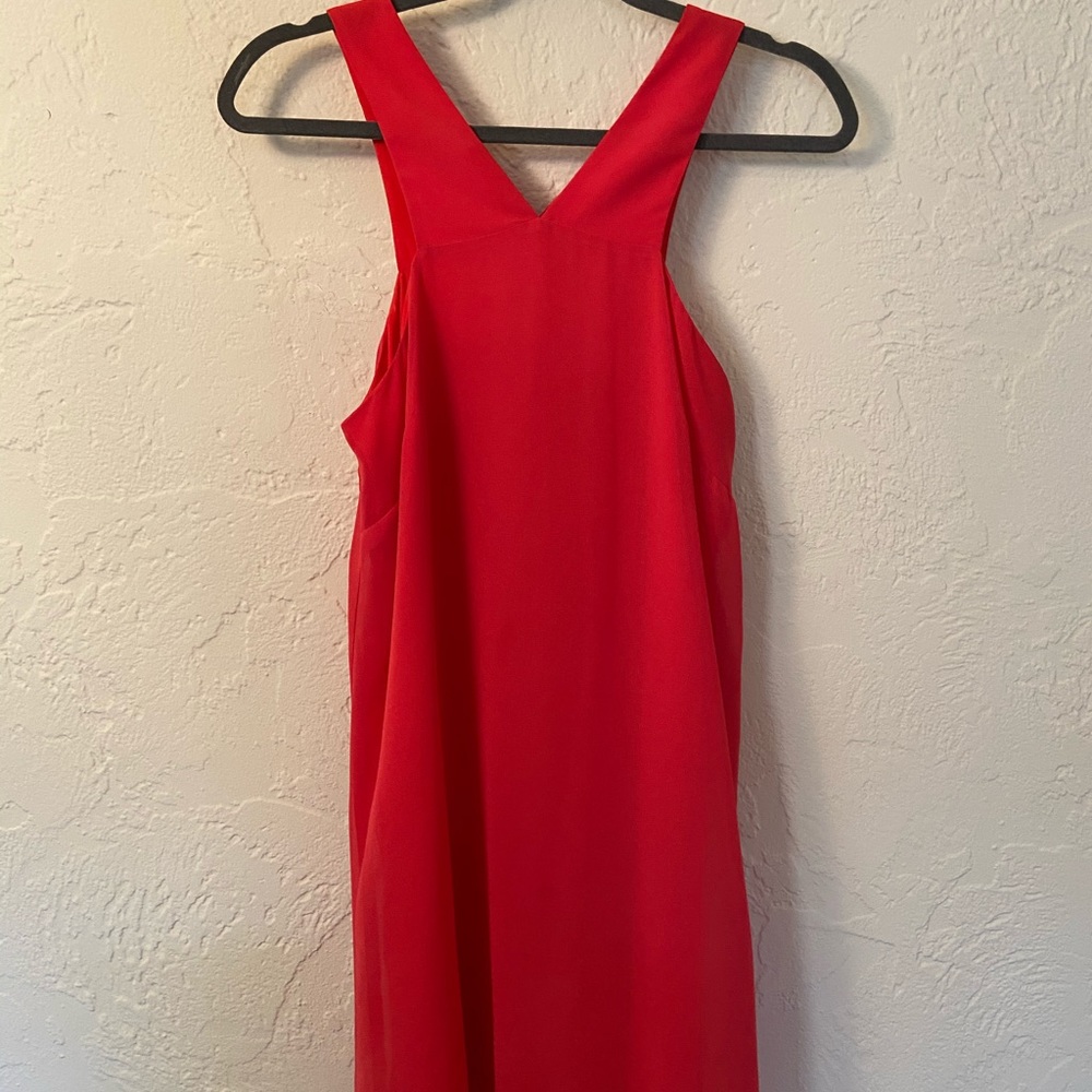 BCBG Red/Peach Formal Dress